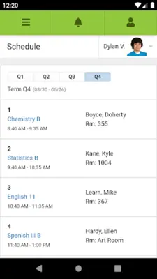 Campus Parent android App screenshot 1